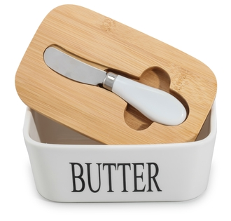 Ceramic butter dish  from MMCIS China